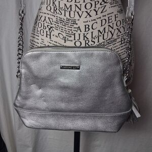Madden Girl Silver Crossbody Bag